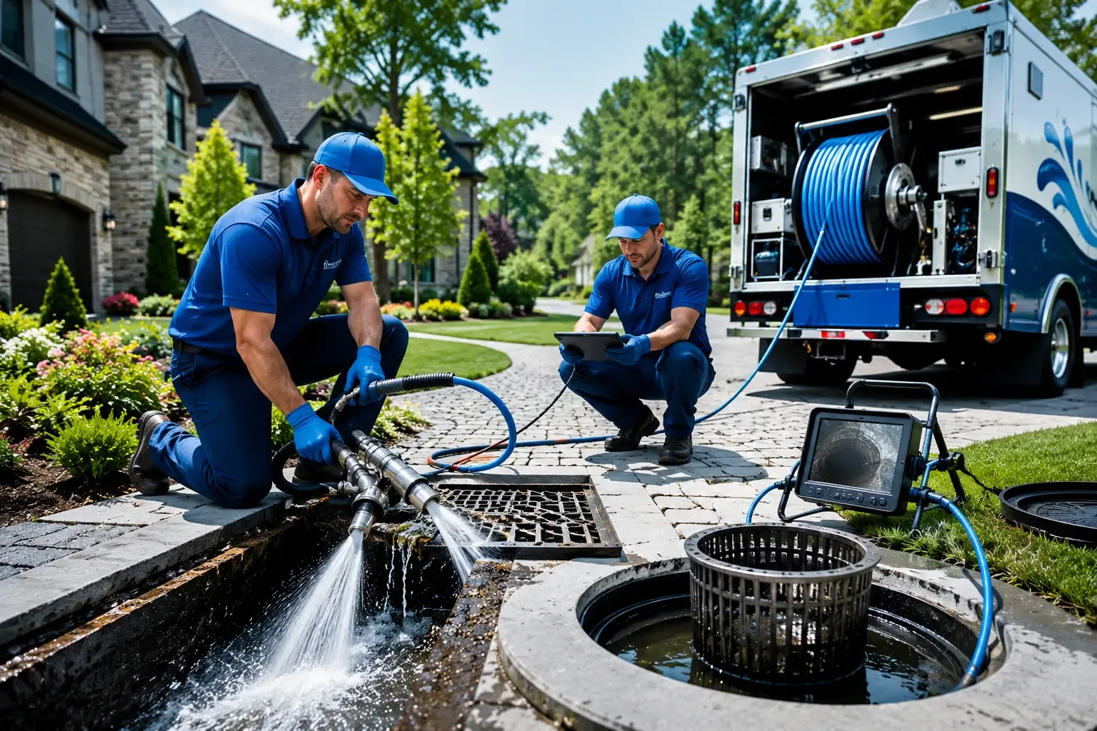 Local outdoor drain cleaning professionals in Redford, MI